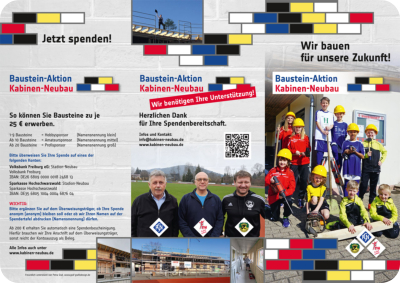 Flyer Kabinen-Neubau