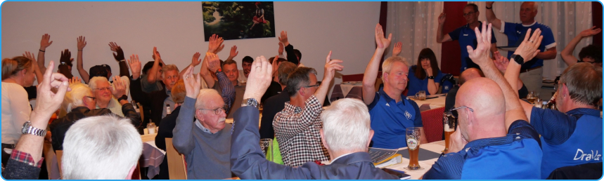 Abstimmung Ehrenmitgliedschaft Frank Krämer