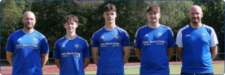 V.l.: Raphael Klein, Linus Straub, Pirmin Beha, Silas Ackermann und Bejamin Gallmann.
